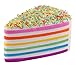 Anboor 5.8 Inches Squishies Cake Rainbow Jumbo Slow Rising Kawaii Scented Cheese Squishies,1Pcs primary