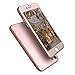 iPhone 8 Plus / 7 Plus Case, AnsTOP Full Body Case Coverage Protective iPhone Hard Case with Tempered Glass Screen Protector For iPhone 8 Plus / 7 Plus ( Rose Gold)