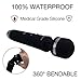 Powerful Personal Electric Massager, 7 Modes Mini Cordless Hand Held, Waterproof Rechargeable Wand Massager for Neck Back Body Muscle Relief