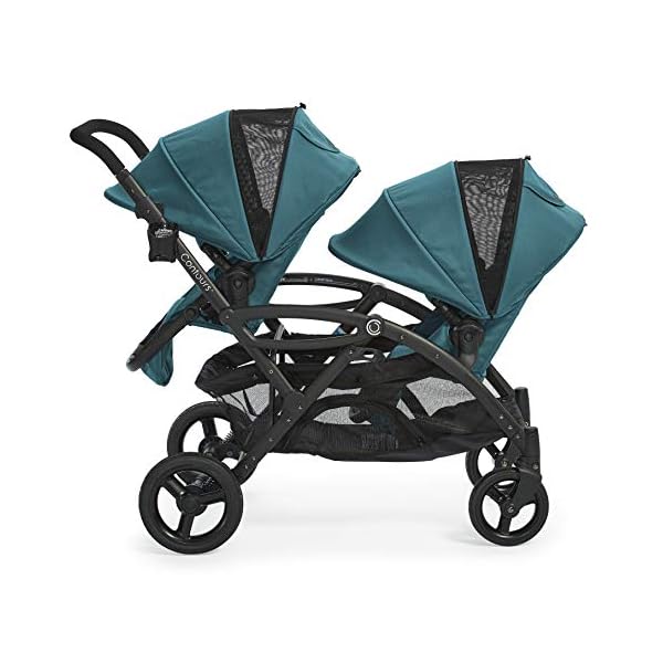 Contours Options Elite Tandem Double Toddler & Baby Stroller, Multiple