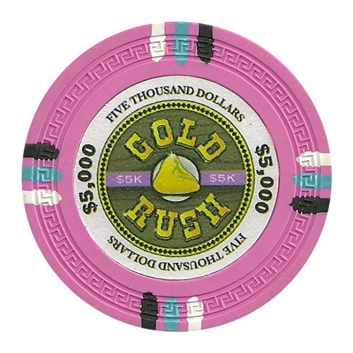 Gold Rush Claysmith 14gm Clay Poker Chips - 12 Chip Sample Set