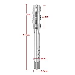 ATOPLEE Metric Thread Tap,M12 HSS 6542 Right Hand