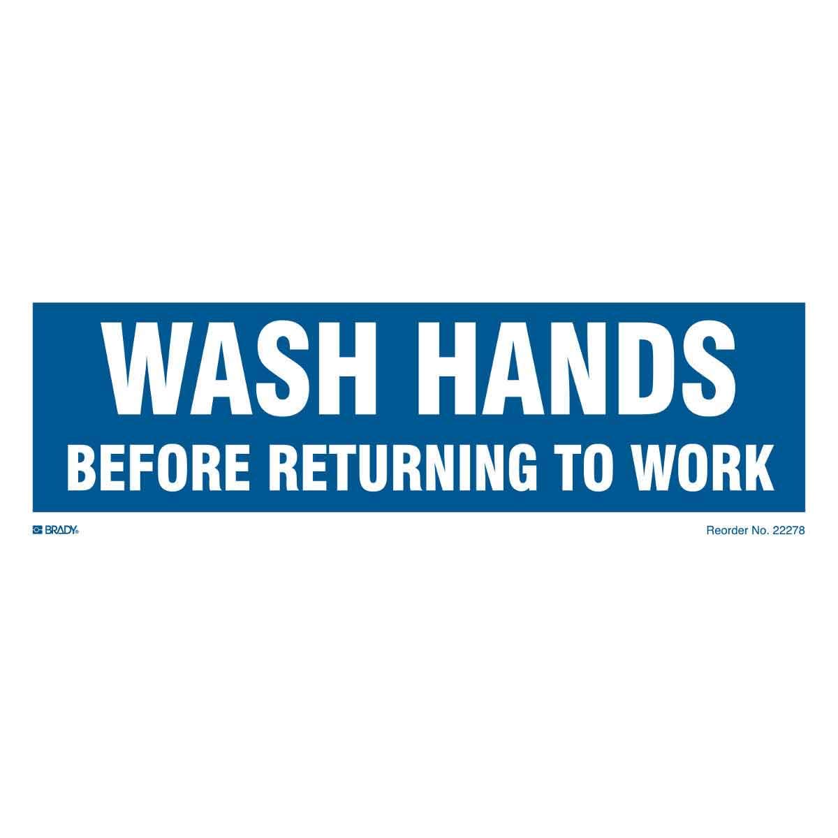 Personal Hygiene And Bathroom Signs Self Sticking Amazon Com Industrial Scientific