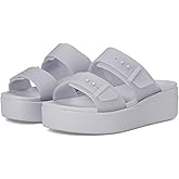 Crocs Women's Brooklyn Buckle Low Wedges