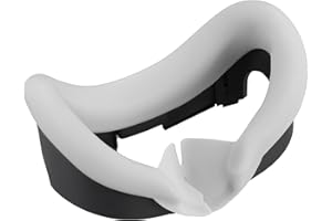 APOSU Silicone VR Face Cover for Quest 3 Original Headset, Face Pad Face Cushion Compatible with Meta Oculus Quest 3 Face Cover Skin Accessories