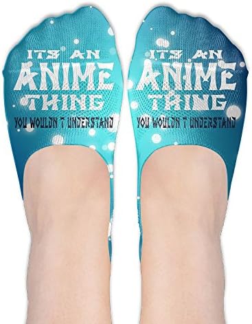 It's An Anime Thing You Wouldn't Understand Polyester Deodorant Boat Socks Non Slip Socks For Girl's
