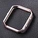 bayite Replacement Accessory Steel Frame for Fitbit Blaze Smart Watch Champagne Rose