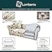 Lamberia Spandex Fabric Stretch Sofa Slipcover Couch Covers For 3 Cushion Couch With One Pillow Case 70