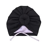 Silky Satin Lined Turban Hat for Babies Infant