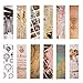 Vintage Style Bookmarks for Women Men, 30PCS (Retro Collection)