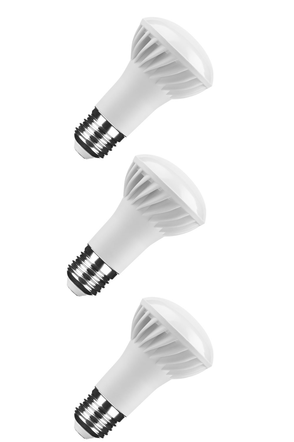 Nuloxx 3-Pack LED R63 E27 Energy-Saving Bulb 7 W 840 4000 K neutral white 500 lm AC 220-240 V, 110 ° Beam Angle, 3-year Warranty.