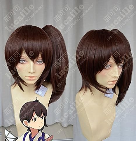 Amazon 艦隊これくしょん 艦これ 加賀 かが ウィッグ 耐熱コスプレウィッグ かつら アニメ コスチューム 大人気 ウィッグ コスプレ 仮装 通販