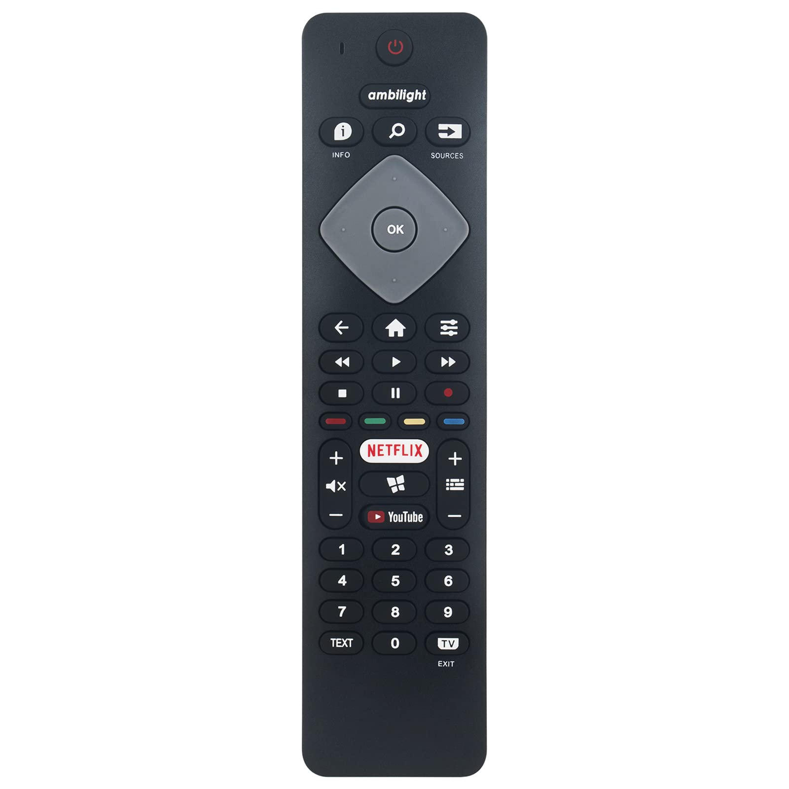 BRC0984505/01 Replacement Remote Control Fit for Philips FHD LED-Smart TV 6905 series 32PFS6905/12 32PFS6905