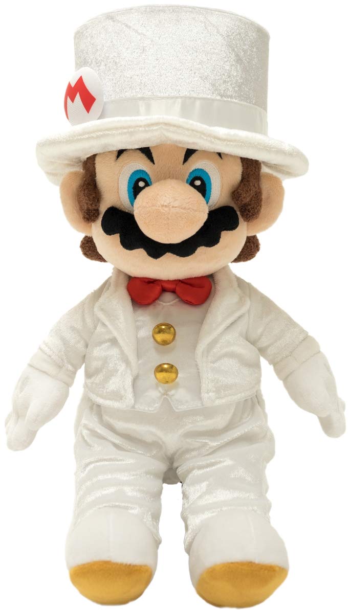 Sanei SUPER MARIO ODYSSEY PELUCHE PREMIUM BOX MARIO WEDDING 40CM /4, 75SM0072