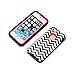5S Case,iPhone 5S Case,Linycase iPhone 5 Case,iPhone 5S Cases 2in1 Hybrid Wave Pattern +Silicone Design Hybrid iPhone 5 case cover for iPhone 5 5G 5S#TL2