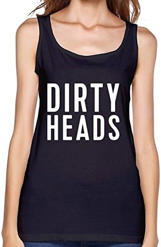 Women's Hip Hop Dirty Heads Tank Top Black T-Shirt Size M