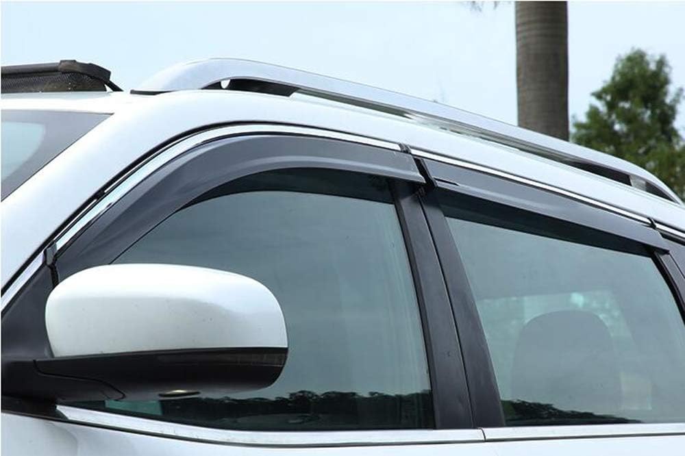 Cosilee Side Window Wind Sun Rain Guard Deflectors Visor Vent Shades