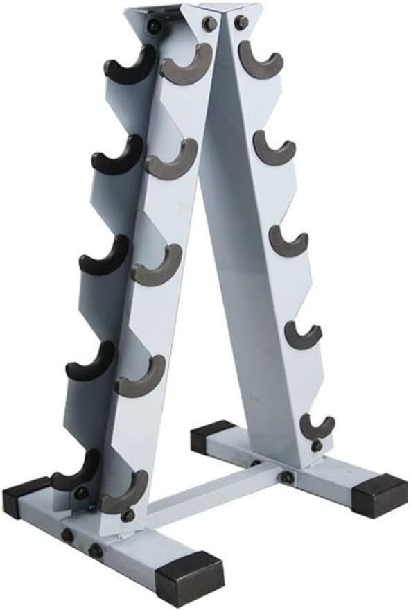 A Type Dumbbell Rack, Dumbbell Storage Rack Stand Holder, 5 Tier Weight Rack Dumbbell Stand, Weights Storage Stand Home Gym Bench Base