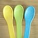 green sprouts Sprout Ware Infant Spoon, Aqua Assortment, 6 Count