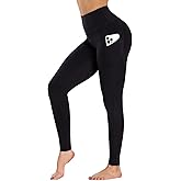 GAYHAY High Waist Yoga Pants with Pockets, Leggings for Women Tummy Control Compression Workout Leggings for Women