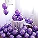 Chrome Metallic Balloons for Party 50 pcs 12 inch Thick Latex balloons for Birthday Wedding Engagement Anniversary Christmas Festival Picnic or any Friends & Family Party Decorations-Metallic Purple