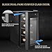 Wine Cooler Refrigerator Thermoelectric Wine Fridge 8 Bottle Wine Cellar with Temperature Display, Freestanding Quiet Operation Refrigerator