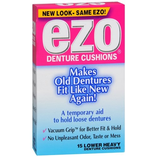 Ezo Denture Cushions, Lower Heavy, 15 cushions (Pack of 4) in Pakistan