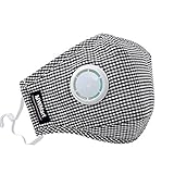 PM 2.5 Anti Pollution Mask Military Grade N99 Washable Dust Respirator Cotton Mouth Masks with Replaceable Filter for Adult Children(Mask + Filters)