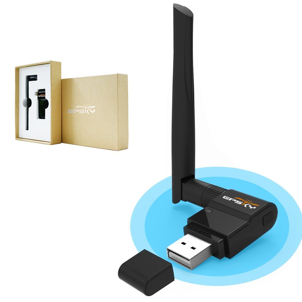 Wifi Adapter Dual Band 5ghz 600mbps wireless adapter for Desktop Laptop with Windows xp / 7/8 / 10 Mac 10.6-10.13