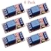 R REIFENG 6pcs/lot 1 Channel 12V Relay Module Board Shield with Optocoupler Isolation Support High/Low Level Trigger