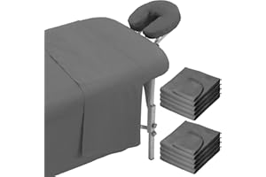 2 sets of reusable 3-piece massage sheets table cover sheet set soft microfiber includes fmassage cover fitted sheet and face