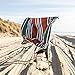 Green and Rust Mexican Blanket by Laguna Beach Textile Co - Beach, Yoga, Camping, or Decorative Throw Blanket - Traditional Handmade Serape - Rustic Green