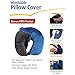 Cloudz Washable Travel Neck Pillow Cover - Blue