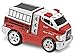 Kid Galaxy Jumbo Soft and Squeezable Fire Truck. Toddler Light and Sound Effects Emergency Vehicle