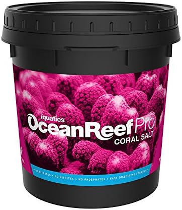 iQuatics Ocean Reef Pro Coral Salt - 20KG Bucket, Bucket 20kg