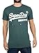Superdry Men's Shop Duo Graphic T-Shirt, Green, Medium