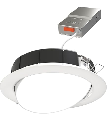 thumbnail interactive-video image 1 of Thinkstar 4 Inches Semi-Frosted Lens Shower Trim For Line Voltage Recessed Light Lighting White Fit Halo Juno 1 of 13