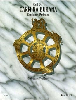 オルフ: カルミナ・ブラーナ(ラテン語・独語)/ショット社/ピアノ伴奏付合唱ヴォーカルスコア