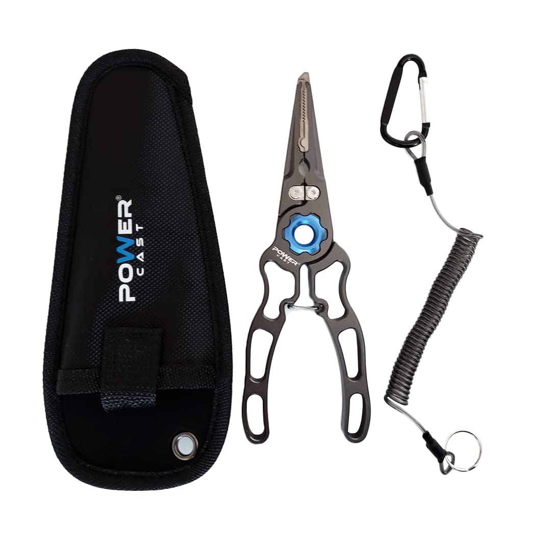 Power Cast Multifunction Saltwater Resistant Lure Fishing Pliers