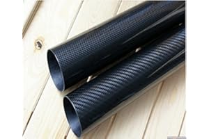 WHABEST 14MM OD x 13MM ID x 1000MM (1m) 3k Carbon Fiber Tube/Tubing/Pipe for RC Model DIY