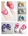 Toptim Baby Girl's Socks Anti Slip Skid Socks for Infants and Toddlers (5 Pairs)Multi, Suitable for 6- 36 Months Baby ; Foot Size: about 9 - 12 cm