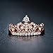 Umode Jewelry Exquisite Crown Shaped Clear Micro Cubic Zirconia Diamond Accented Ring (6)