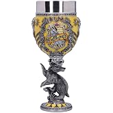 Nemesis Now Harry Potter Hufflepuff Hogwarts House Collectible Goblet, 1 Count (Pack of 1), Yellow Silver,200 milliliters