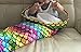 2020 Latest Cozy Soft Rainbow Mermaid Tail Blanket for Kids, with Scales Apply on All Seasons Pink Small Pink (Upgrade Version)