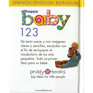 Happy Baby 123 Spanish/English Bilingual (English and Spanish Edition)