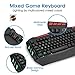 (2018 New Arrival)Rii RK900+ Large Size Multiple Mixed Colors Rainbow LED Backlit Mechanical Feeling USB Wired Multimedia Gaming Keyboard And Mouse Combothumb 3