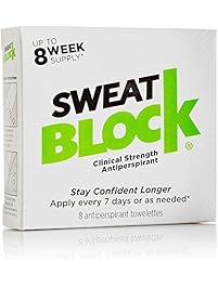 SweatBlock Antiperspirant - Clinical Strength - Reduce Sweat up to 7-days per Use