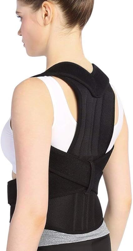 Physiotherapie Rückenstütze Mit 108 Magneten - Selbsterhitzende Haltungskorrektur