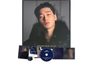 ATEEZ GOLDEN HOUR Part.4 Album Digipack [SAN Ver.] Cover + CD + Photocard + Booklet + Sticker + Folded Poster (Adrenaline)