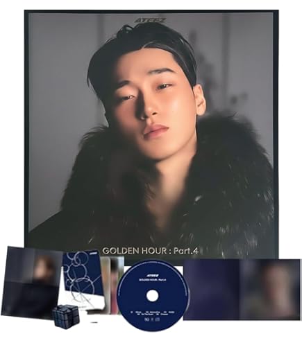 Amazon.com: ATEEZ GOLDEN HOUR : Part.4 POCA Album Version KPOP Pre